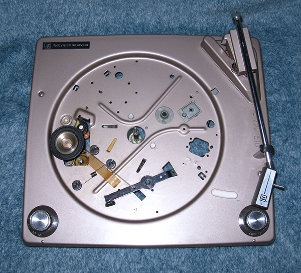 Top Side Mechanics View